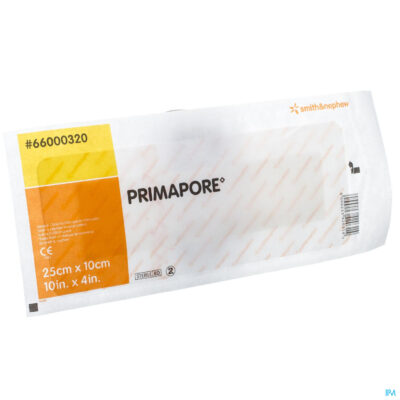 Primapore s&n verb post-op 25cmx10cm 1 66000320-2