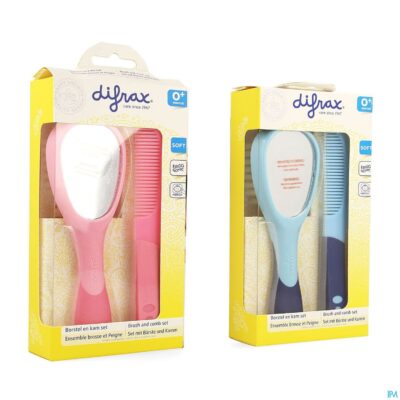 Difrax set borstel en kam dlx-2