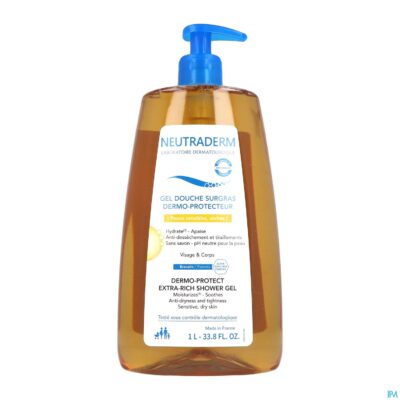Neutraderm douchegel overvet 1l