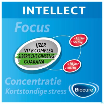Biocure intellect la tabl 40-3