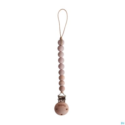 Mushie fopspeenketting blush