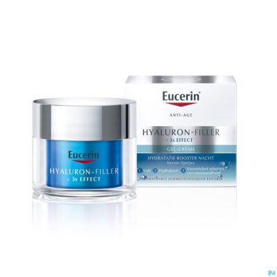 Eucerin hyaluron filler+ x3 nachtcr hydra b. 50ml
