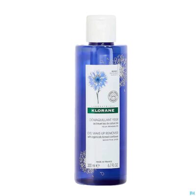 Klorane gezicht korenbloem demaquill. ogen 200ml