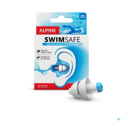 Alpine swimsafe oordop 1p