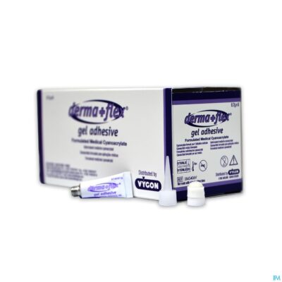 Derma+ flex chirurgische huidlijm 1-2