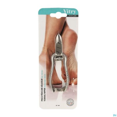 Nageltang met bufferveer inox 12.5cm klein model