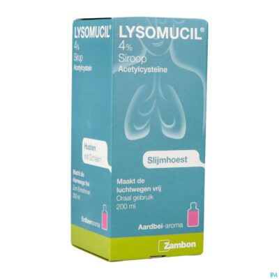 Lysomucil 4% siroop 200ml