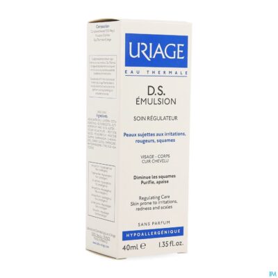 Uriage ds emuls regulerende verzorging tube 40ml-2