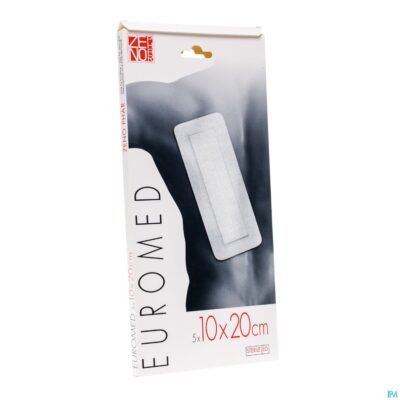 Euromed 10x20cm 5 eilandpleister steriel
