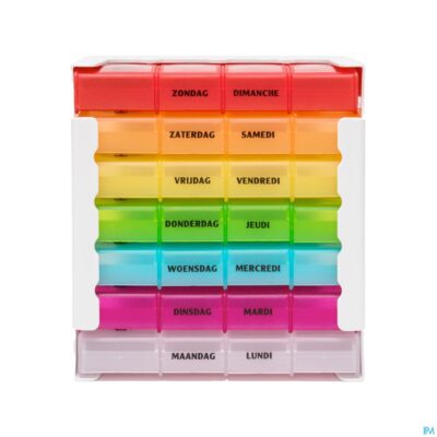 Eureka care pillendoos kleur 1 week