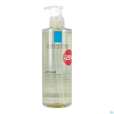 Lrp lipikar wasolie ap+ 400ml promo -25%