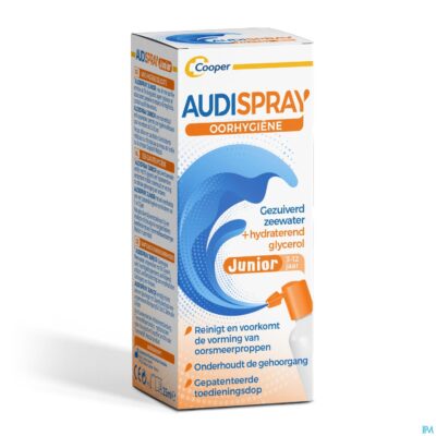 Audispray junior zeewater + glycerol 25ml