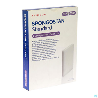 Spongostan standaard 70x50x10mm 2 ms0006