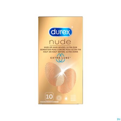 Durex nude extra lube condoms 10-2