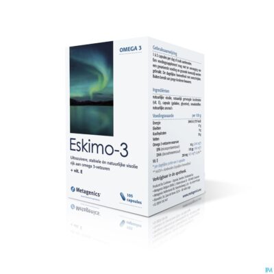 Eskimo-3 caps 105x500mg 174 metagenics