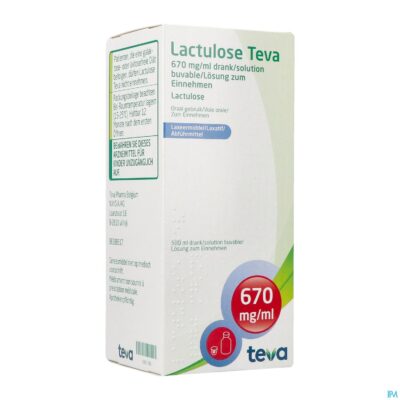Lactulose teva sol per os 500ml