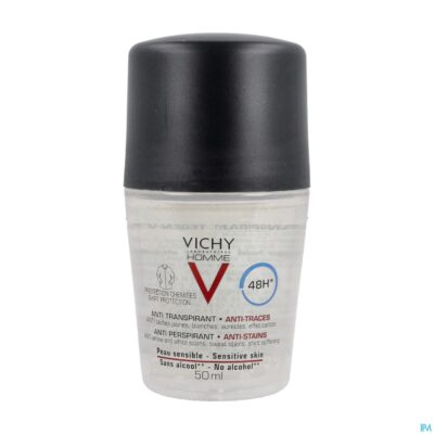 Vichy homme deo a/trans a/stre.prot.48h roller50ml-2