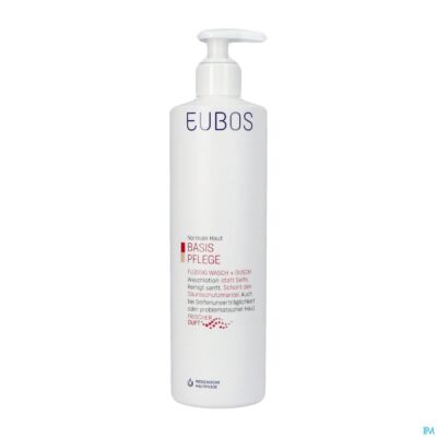 Eubos zeep vloeibaar roze parf 400ml-2
