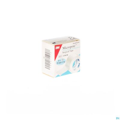 Micropore 3m tape refill 25,0mmx5m rol 1 1530p-1s-4