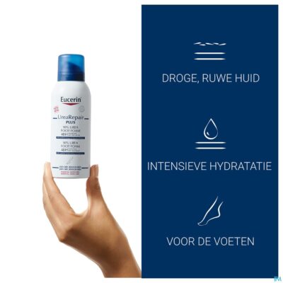 Eucerin urearepair plus voetschuim 10% urea 150ml-3