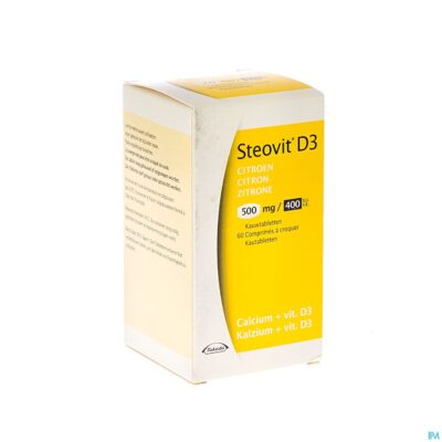 Steovit d3 500mg/400ie comp 60-2