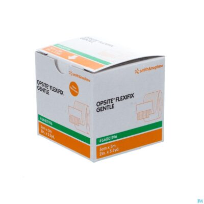 Opsite flexifix gentle rol 5,0cmx 5m 66801196