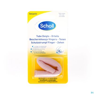 Scholl pharma beschermhoesje vinger-teen 1-2