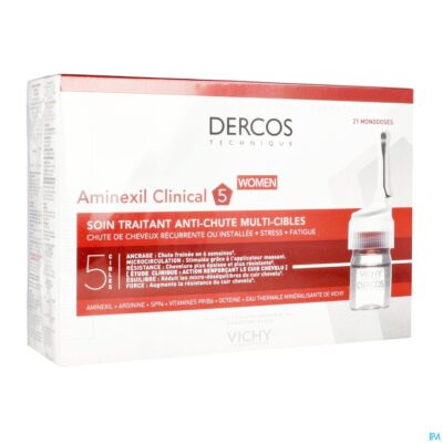 Vichy dercos aminexil clinical 5 women amp 21x6ml-3