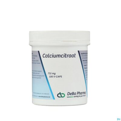 Calciumcitraat v-caps 100 deba