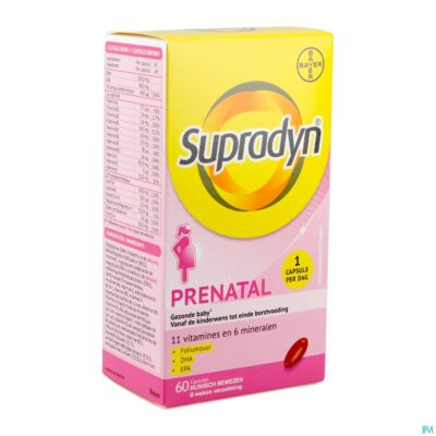 Supradyn prenatal caps 60