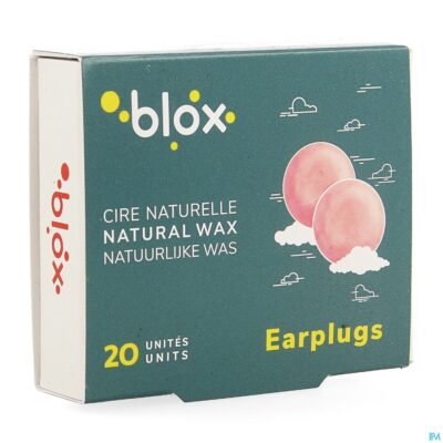 Blox natuurlijke was oordopjes 10 paar-2