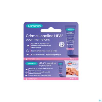 Lansinoh lanoline creme tube 10ml 10173
