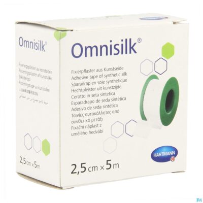 Omnisilk 2,5cmx5m 1 p/s