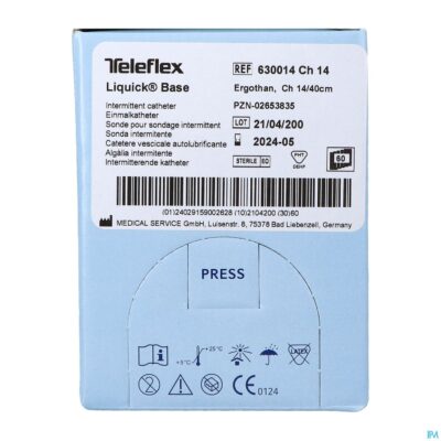 Liquick base ergoth.blaassonde ch14 40cm 60 630014