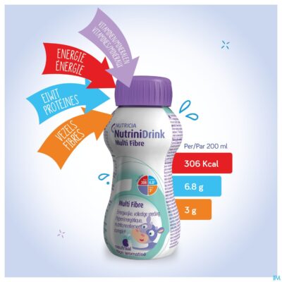 Nutrinidrink multi fibre neutraal fl 200ml-8