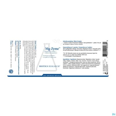 Mg zyme biotics comp 100x100mg-3