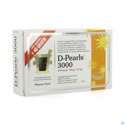 D-pearls 3000 120+40 caps promopack
