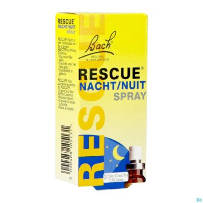 Bach rescue spray nacht 7ml