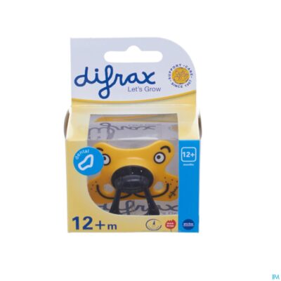 Difrax fopspeen dental semi filled 12m+ 346-9