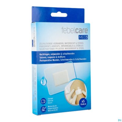 Febelcare med3 verb.zelfkl ster.wtp 8x10cm 5