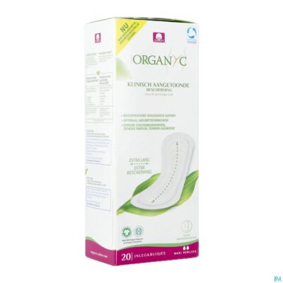 Organyc inlegkruisjes maxi katoen bio 20