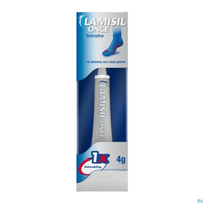 Lamisil once 1 % opl cutaan gebruik 4g-2