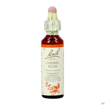 Bach flower remedie 06 cherry plum 20ml