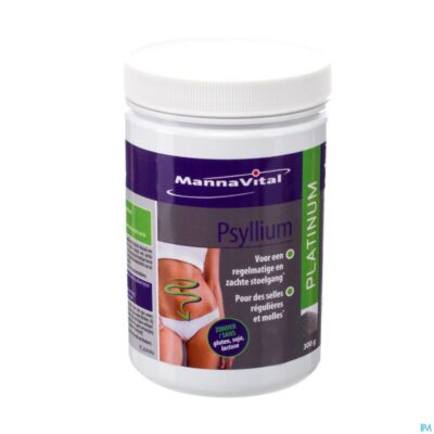 Mannavital psyllium platinum pdr 300g-2
