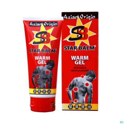 Star balm warm gel tube 100ml-7