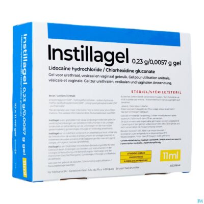 Instillagel melisana 10 x 11ml