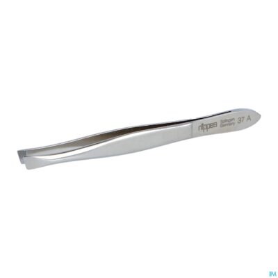 Nippes epileerpincet schuin n37a-4