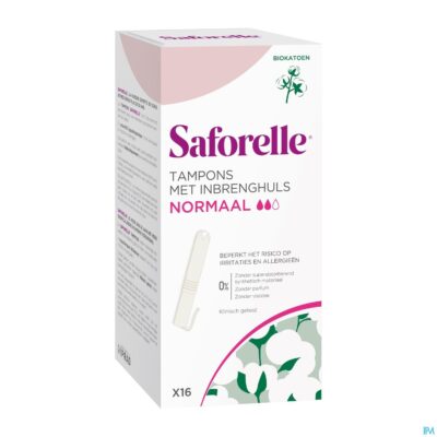 Saforelle tampons inbrenghuls normaal 16