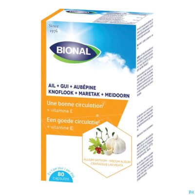 Bional look-maretak-meidoorn-vit e caps 80-2
