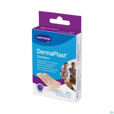 Dermaplast comfort selfcare strips 20